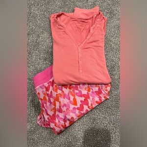 Women’s Valentine’s Day little sleepies pajamas